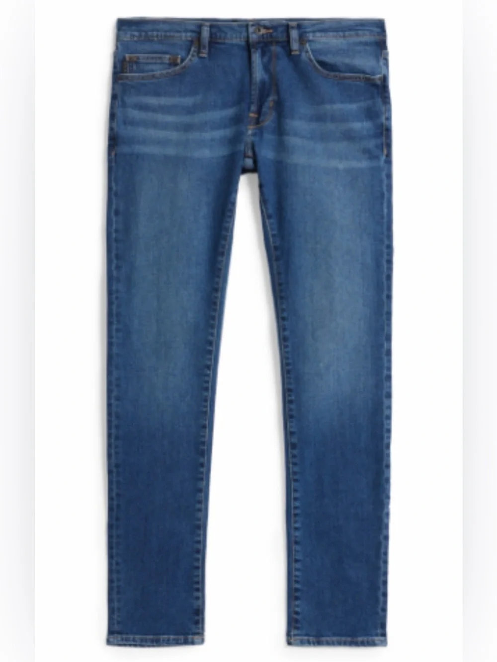 ($110) John Varvatos Wight Slim Straight Jeans (Size 33X30; Color Dark Indigo)